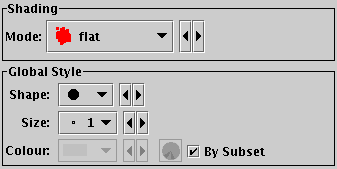 Central form configuration panel