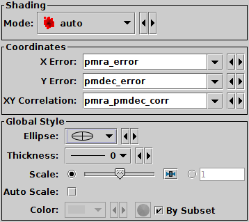 XYCorr form configuration panel